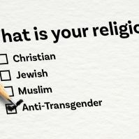 Meet 2024's Hottest Religion: Transphobia?