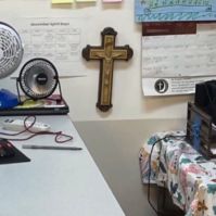 Teacher Who Refused to Remove Crucifix From Classroom Placed on Leave