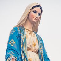 Controversial Statue of Mary Giving Birth to Jesus Beheaded