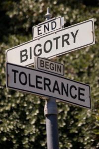 crossroads of bigotry and tolerance