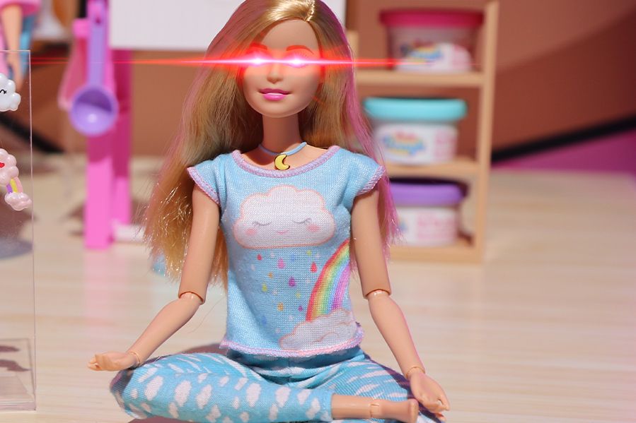 Yoga barbie discount