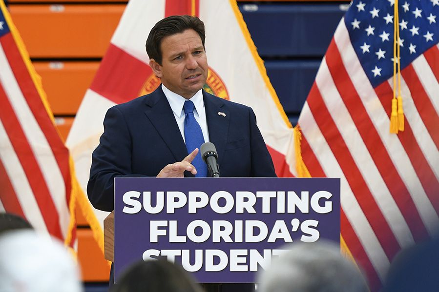 florida governor ron desantis after signing school chaplain bill