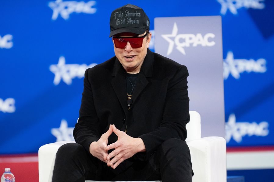 elon musk at cpac