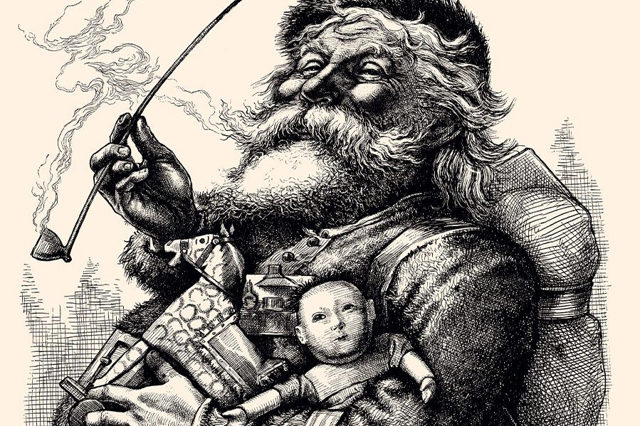 Historical santa