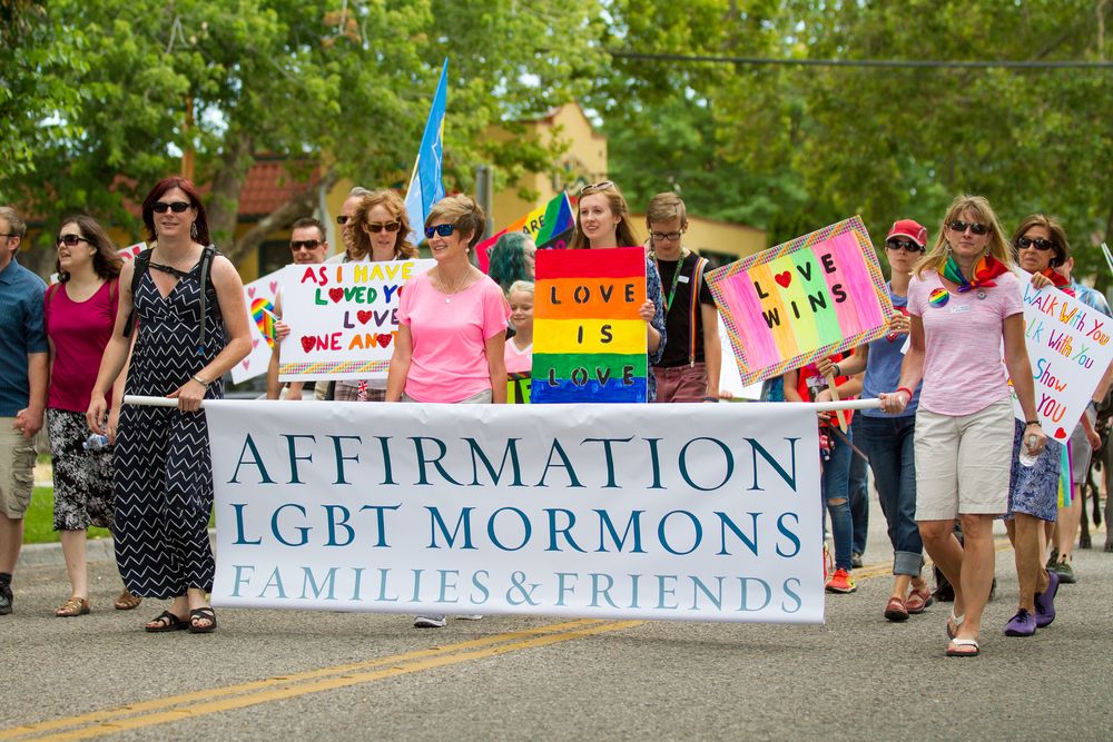 Mormons march in support of LGBTQ rights