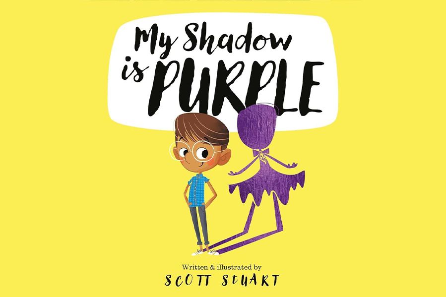 my shadow is purple book cover