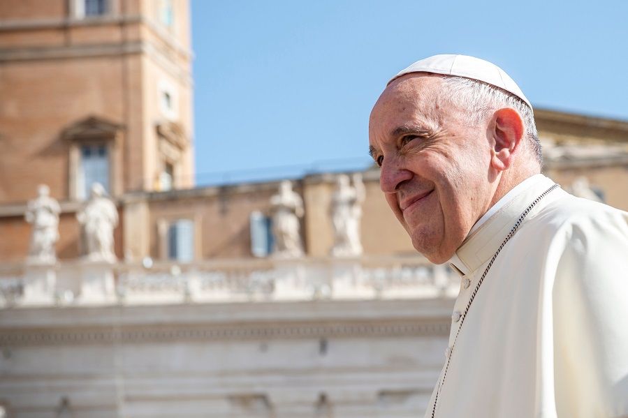 Pope Francis Smiling