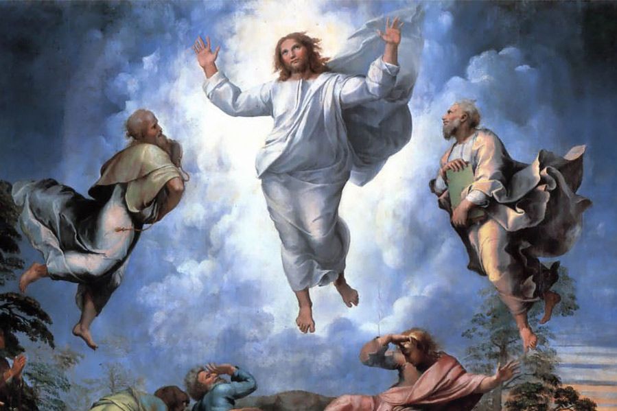 the transfiguration by raphael