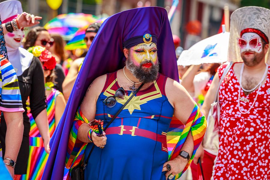 Sisters of Perpetual Indulgence cheered at Dodgers Pride Night