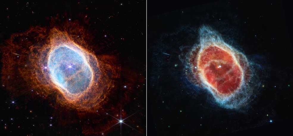 Southern Ring Nebula captured by the Webb Telescope