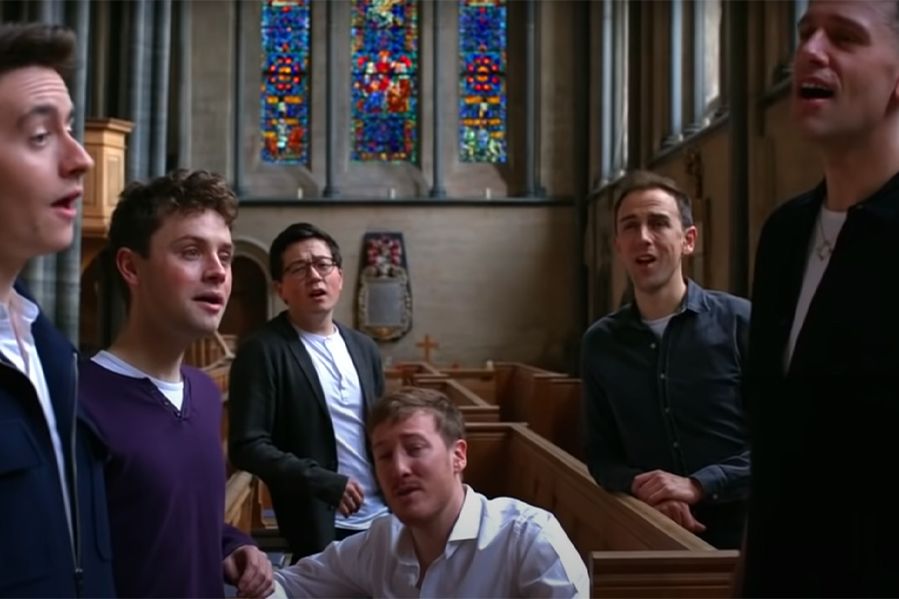 the king's singers performance in church