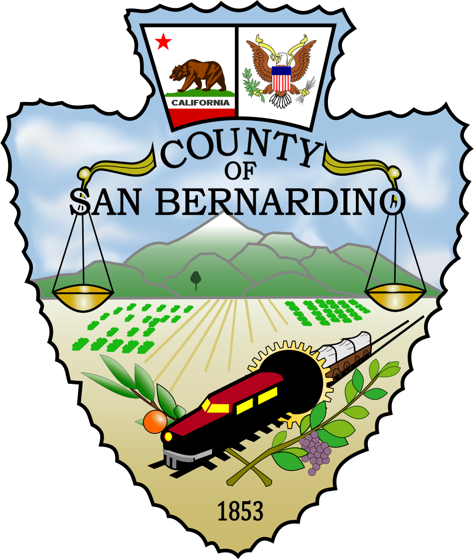 The seal for San Bernadino County, California.