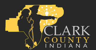 The seal for Clark County, Indiana.