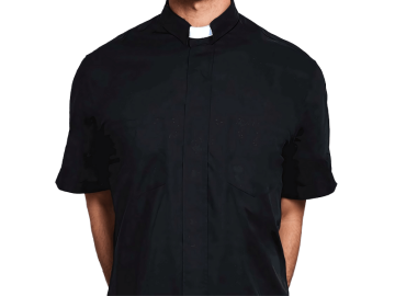 Short Sleeve Clergy Shirt