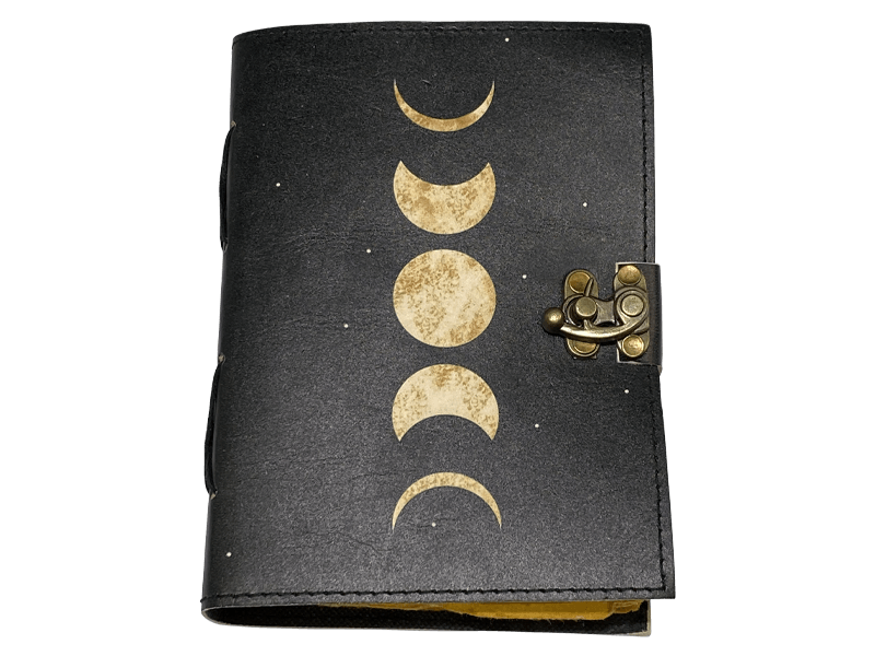 Leather Book of Shadows shadows closed