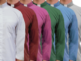 Long Sleeve Clergy Shirt Color Thumb