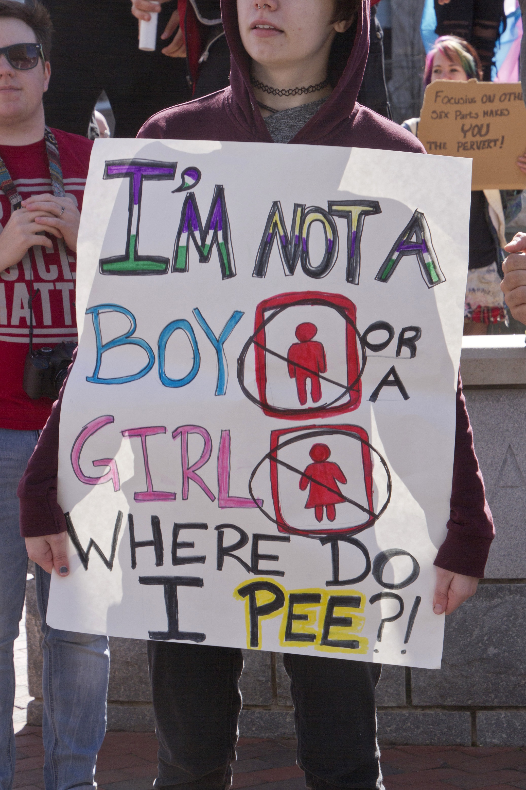 Shemale Slips Dick In Dress - Transgender Bathroom Bill: What Should Be Done?