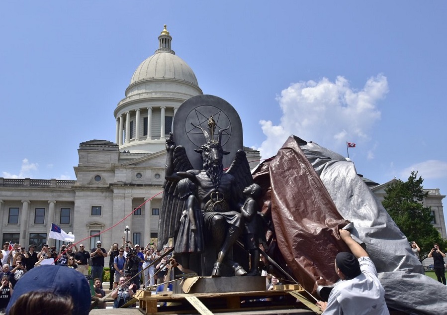 Behold Baphomet: Satanic Temple Gives Arkansas Christians Taste of ...